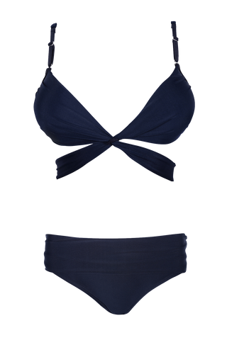 St Tropez Navy Bikini