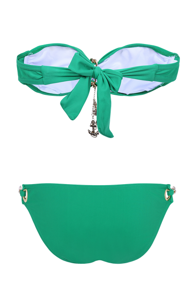 Valencia Green Bandeau Bikini
