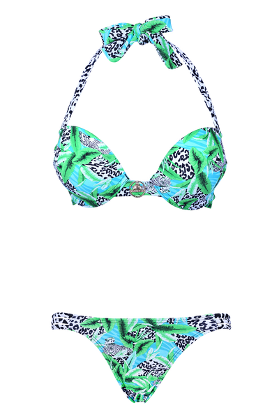 Amazon Green Bikini