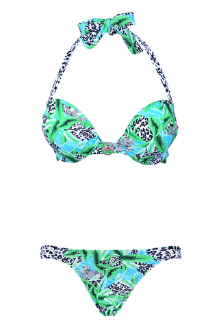 Amazon Green Bikini